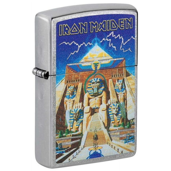 Zippo Lighter: Iron Maiden, Powerslave - Street Chrome 81219