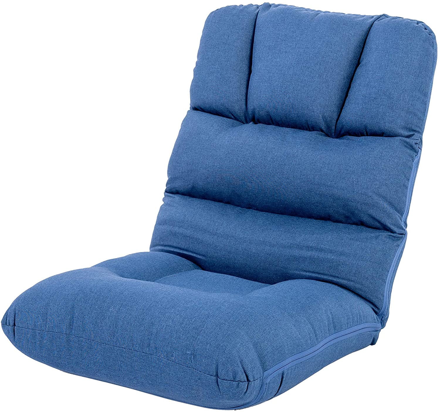 Prime Garden Indoor Adjustable Floor Chair 5Position Folding Padded