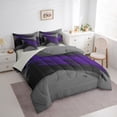 thumbnail image 3 of Homewish Abstract Graffiti Splash 7-Piece Twin Bedding Sets For Children Teens Adults,Minimalist Watercolor Bedding Comforter Set,Gradient Ombre Minimalism Breathable Sheet Sets, 3 of 8