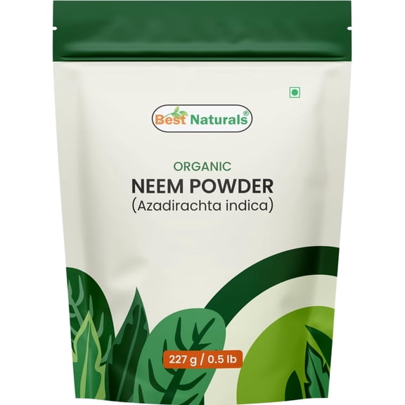 Best Naturals Certified USDA Organic Neem Powder, 227 Gram, Gluten Free, GMO Free, Vegan