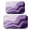 Purple and Gold Marble Pattern, variant on Black and Gold Marble Pattern Bath Mat Set Of 2,Non-Slip Rug for Bathroom,Kitchen,Bedroom,Entrance, 30x17 and 23.5x15.7 Inches