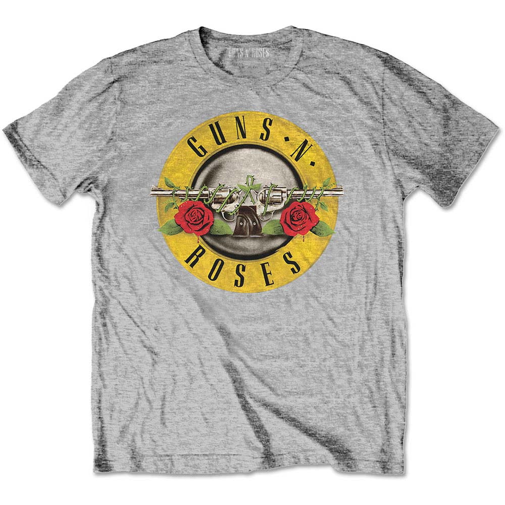 Classic Logo Kids 7-8 Years T-Shirt Guns N' Roses White 