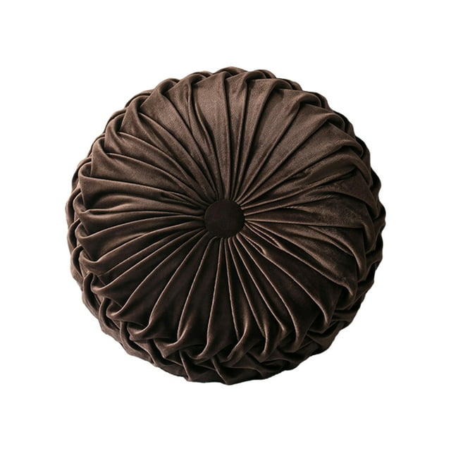 Decodeary Ajouter une Touche d'Élégance Coussin Décoratif Coussin Simple Coussin Coussin Café 38CM 1ensemble