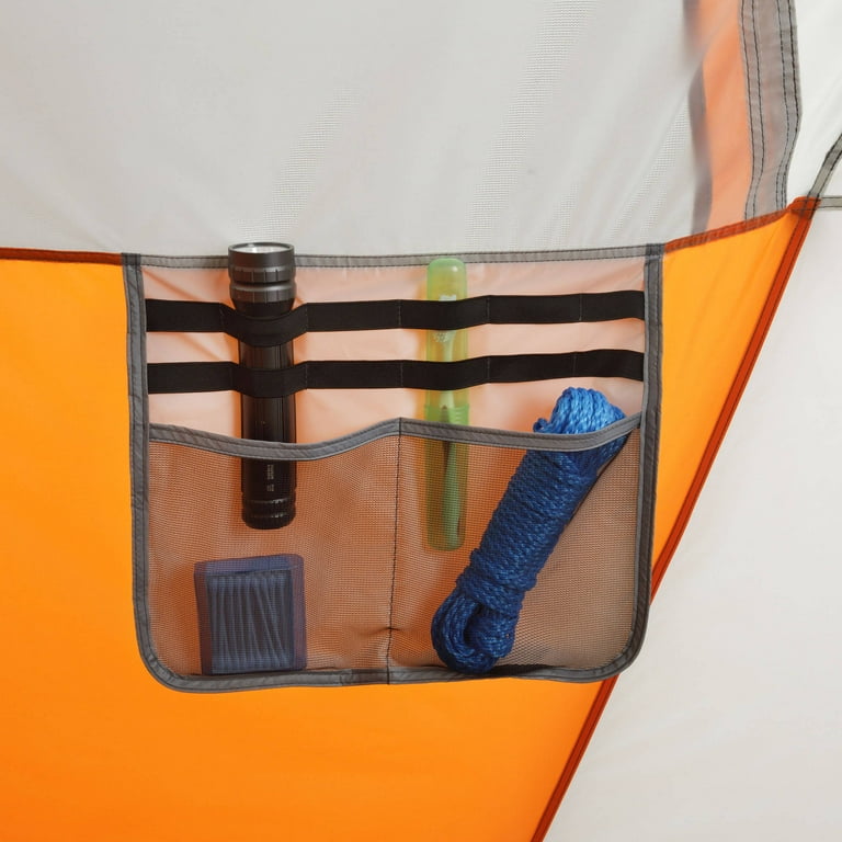 Ozark trail 12 person instant cabin tent with led lights deals