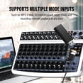 thumbnail image 4 of Mezclador de audio BOMGE BMG-12F 12 canales Bluetooth USB 48V alimentación, 4 of 9