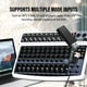 thumbnail image 4 of Mezclador de audio BOMGE BMG-12F 12 canales Bluetooth USB 48V alimentación, 4 of 9