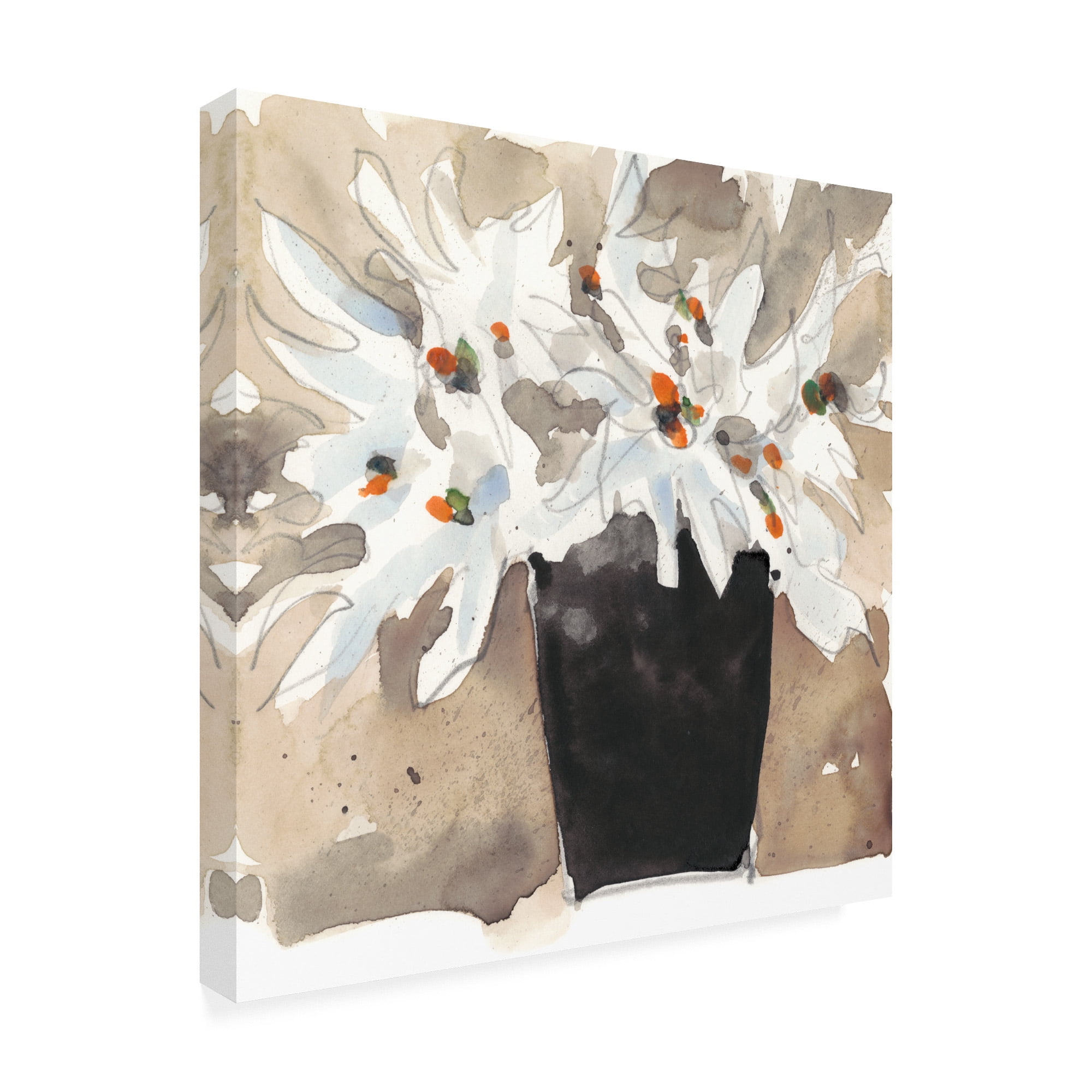 Trademark Fine Art 'Wild Bouquet I' Canvas Art by Samuel Dixon
