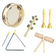 thumbnail image 2 of Instrumentos de percusión Shamjiam Juguete con bolsa de almacenamiento 0.492Kg, 2 of 9
