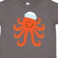 thumbnail image 4 of Inktastic Orange Octopus Cute Sea Creature Nautical Boys or Girls Toddler T-Shirt, 4 of 5