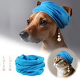 thumbnail image 3 of Ensemble de Boucles d'Oreilles Bandana pour Animaux de Compagnie Extensible Accessoire Photo pour Fête, 3 of 9