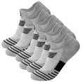 thumbnail image 1 of Calcetas antideslizantes TinnGray 3Pares Gris 5-9.5US Converse Calcetines Tubo Corto Poliéster., 1 of 1