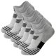 thumbnail image 1 of Calcetas antideslizantes TinnGray 3Pares Gris 5-9.5US Converse Calcetines Tubo Corto Poliéster., 1 of 1