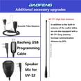 thumbnail image 4 of Radio portátil Walkie Talkie BAOFENG 5RM 10W de largo alcance, 4 of 8