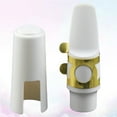 thumbnail image 4 of SHISUYAN Embout de Remplacement en Résine pour Saxophone Alto Accessoire d'Instrument de Musique (Blanc), 4 of 8