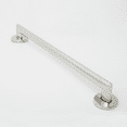thumbnail image 5 of 42-inch Coronado Designer Oval Bathroom Shower Grab Bar with Mitered Corners, Satin, 5 of 7