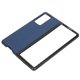 thumbnail image 4 of Funda De Cuero, Textura De Fibra De Carbono, Antiarañazos, Fácil Acceso, Funda Para Teléfono Móvil Anticaída Para Galaxy Z Fold 2 ANGGREK Azul, 4 of 8