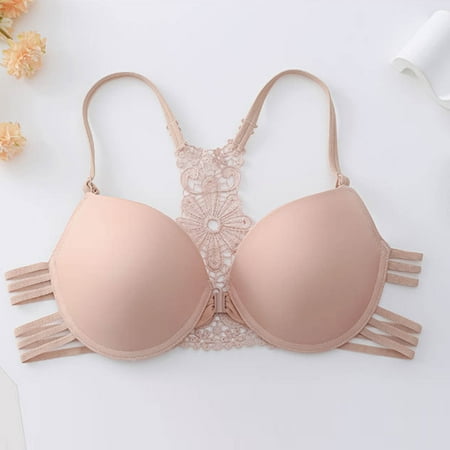 LLYWEY Bras No Underwire Clearance Women s Push up Bras Ladies Nursing Bra Style-1090 Women s Plus Multiway Bra Feature Adult Female Nursing Sports Bras Beige 34B