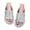 Grey, variant on Women's Platform Sandals Rhinestone Glitter Slides Arch Support Beach Bathroom Shower Shoes
