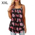 thumbnail image 1 of Jumpingount Chaleco suelto estampado verano correa chaleco suelto estampado verano Top mujer camiseta sin mangas camiseta sin mangas Camisetas sin mangas cártamo XXL, 1 of 4