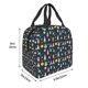 thumbnail image 3 of Easygdp Rocket Space Bolsa Térmica Premium - Tela Oxford Impermeable, Gran Capacidad, Bolsillo Frontal, Unisex para Trabajo, Escuela, Actividades al Aire Libre y Picnics, 3 of 8