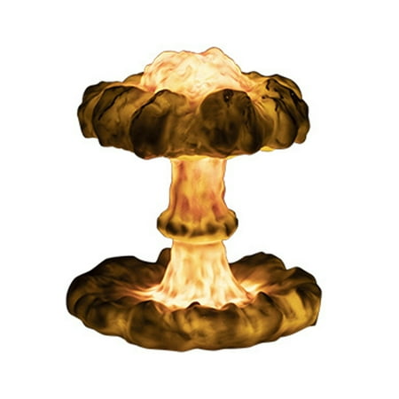 

3D Nuclear Explosion Mushroom Cloud Night Light Dimmable Lamp