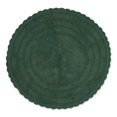thumbnail image 1 of Alfombra de baño DII Crochet Collection, reversible, redonda, 70 cm, color verde, 1 of 7