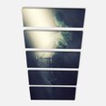 thumbnail image 2 of Woman with Bicycle in Spotlight - Portrait Canvas Art Print, 2 of 3