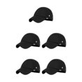 thumbnail image 1 of Baohd Adjustable Baseball Cap Sporty Style For Wide Application Baseball Bump Caps Safety Bump Cap Gifts black 5Set, 1 of 6