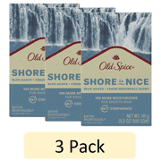 Old Spice Premium Bar Soap, Seas the Day Blue Agave and Fresh Waterfall Scent, for All Skin Types, 5oz (3 Pack)