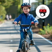 LULULION Horn For Bike Red Aluminum Alloy 1Pcs