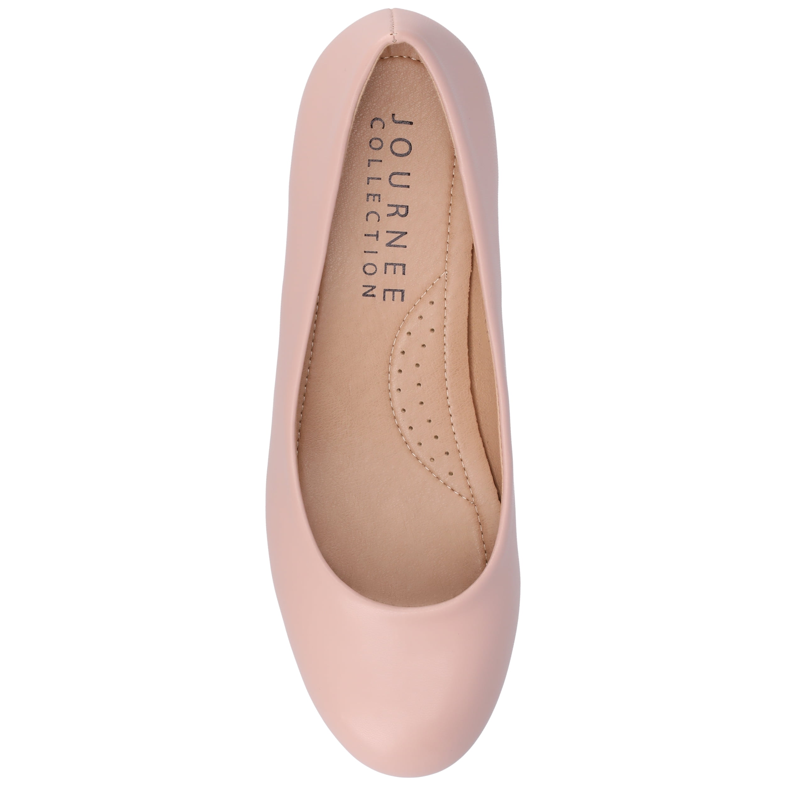 Journee Womens Saar Comfort Insole Round Toe Block Heel Pumps