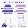 thumbnail image 5 of Venture Pal Sugar Free Electrolyte Powder Packets - Daily Drink Mix | 5 Vitamins & 7 Electrolytes| Keto Friendly | Non-GMO | Certified Vegan | 16 Sticks, 5 of 5
