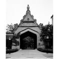 thumbnail image 3 of Highsmith, Carol 15x18 Black Modern Framed Museum Art Print Titled - Entry gate to the University of Chicago Illinois, 3 of 5