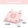 thumbnail image 2 of 360-degree rotating tablet stand folding portable learning cartoon notebook stand, 2 of 5