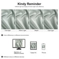 thumbnail image 7 of PiccoCasa Luxury Satin Pillowcases Silky Pillow Cover Set of 2, King Light Gray, 7 of 7