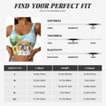 thumbnail image 5 of Honeii French Bulldog Sunflowers Bubbles Patten Workout Crop Tank Top for Women Yoga Tank Tops Athletic Sports Shirts Exercise Undershirts,Sports Bra,Sports vest-Small, 5 of 8