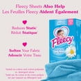 thumbnail image 4 of Fleecy Dryer Sheets, Fabric Softener, Fresh Air Scent, 120 Sheets, 4 of 10