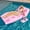 Pink, variant on JOYFY Inflatable Pool Floats for Adults Pool Lounge Chair with Detachable Cup Holder, Heavy Duty Lounger Floating Chair Floaties Raft Water Floaty Blow Up Recliner Lake Tanning Float