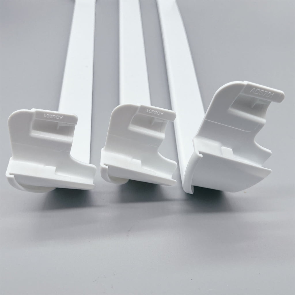 NEXAVKPR Permanent ABS Refrigerator Door Shelf Replacement Direct current Multiple Models 1 3/4" Height 4 1/2" Depth White Planner Rack