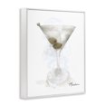 thumbnail image 2 of Stupell Industries Soft Muted Martini Food & Beverage Painting White Framed Art Print Wall Art, 11 x 14, 2 of 7
