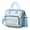 Sky-blue-1, variant on Spring Floral Print Cooler Bag - Large Leakproof Insulated Tote for Picnics, Multi-Pocket Waterproof Thermal Design