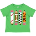 thumbnail image 3 of Inktastic Back to School Sports Pencils Boys or Girls Toddler T-Shirt, 3 of 5