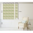 thumbnail image 5 of Ambesonne Chrysanthemum Peel & Stick Wallpaper for Home, Boho Modern Floral, 13"x72", Pale Green Fern Green, 5 of 5