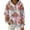 Pink, variant on Women's Fashion Casual Christmas Print Pullover Long-Sleeve Hooded Sweatshirt, Festive Fall Winter Wear with Soft Fabric and Holiday Theme for Cozy Comfort,Black,L