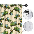 thumbnail image 4 of Blackout Kids Curtains,Cartoon Tractors Harvesters Beige Pattern Childrens Insulated Curtains Set Of 2,Bedroom Essentials,Toddler Room Decor 52"x84", 4 of 5