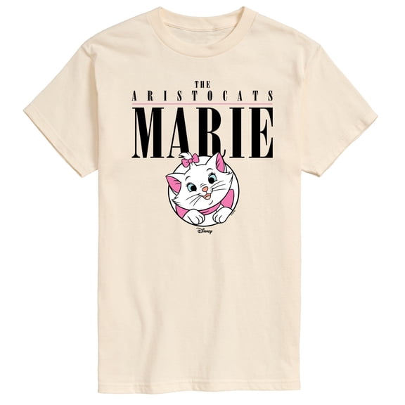 Disney - The Aristocats - Marie Collegiate - Men's Short Sleeve Graphic T-Shirt