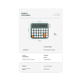 thumbnail image 3 of 12 Digits Mechanical Switch Calculator Large LCD Display Desktop Button Financial Beige, 3 of 8