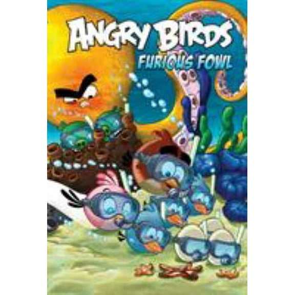 Pre-Owned Angry Birds Comics: Furious Fowl (Hardcover) 1684051533 9781684051533