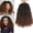 Black Gold, variant on Women Curly Hair Crochet Braids Yanky Twist Spring Twist Hair 12 Inches Synthetic Hair Extensions For Daily Braiding Hairstyle