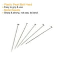 thumbnail image 4 of Uxcell Straight Pins Steel Dressmaker Quilting Pin for Crafts Sewing, Silver 500 Pack, 4 of 5